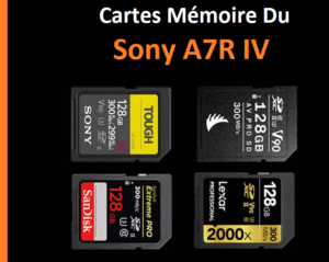 carte SD Sony A7riv