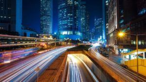 photographie de nuit voiture