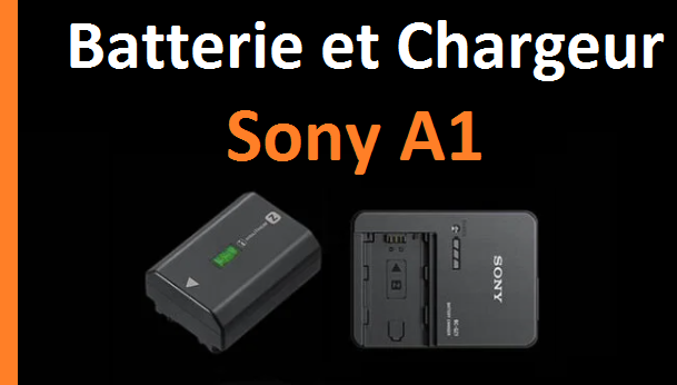 batterie et chargeur sony a1