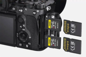 sony a7siii Cartes mémoire