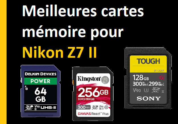 Meilleurs Cartes Mémoire Pour Nikon Z7II