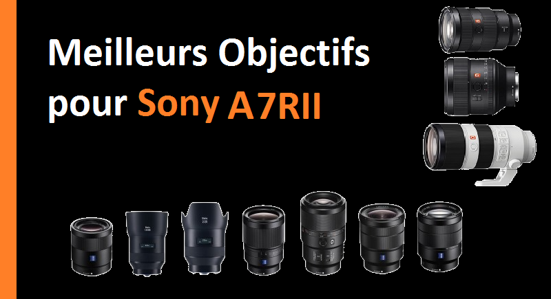 Meilleurs objectifs pour Sony A7RII