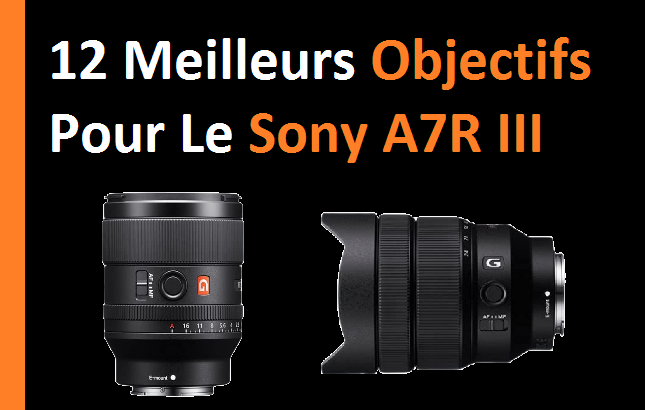 12 meilleurs objectifs pour le Sony A7R III