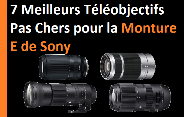 7 Meilleurs Téléobjectifs Pas Chers pour la Monture E de Sony