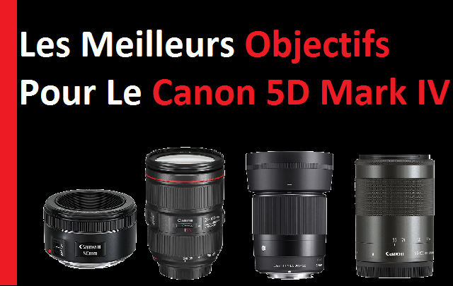 Les meilleurs objectifs pour le Canon 5D Mark IV