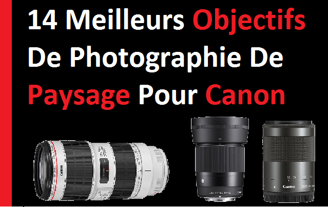 meilleur objectif de photographie de paysage Canon